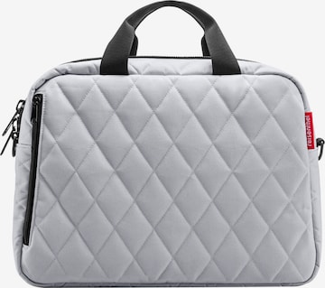 Borsa portadocumenti di REISENTHEL in grigio: frontale