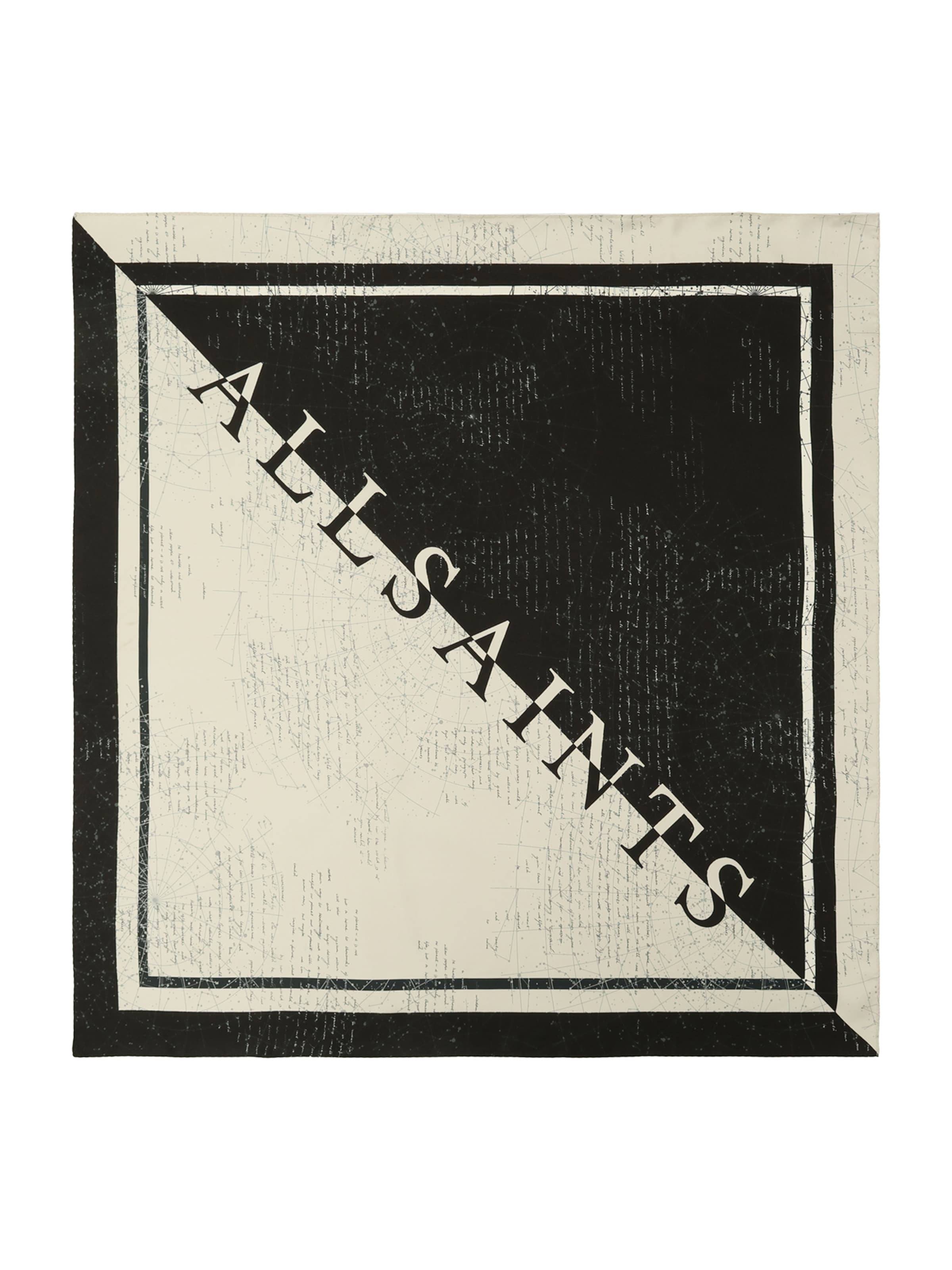 Foulard AllSaints en noir