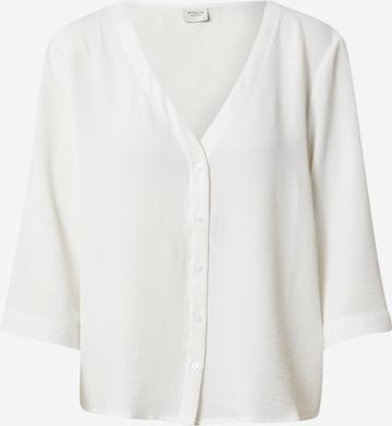 JDY - Blusa 'Capote' en blanco: frente