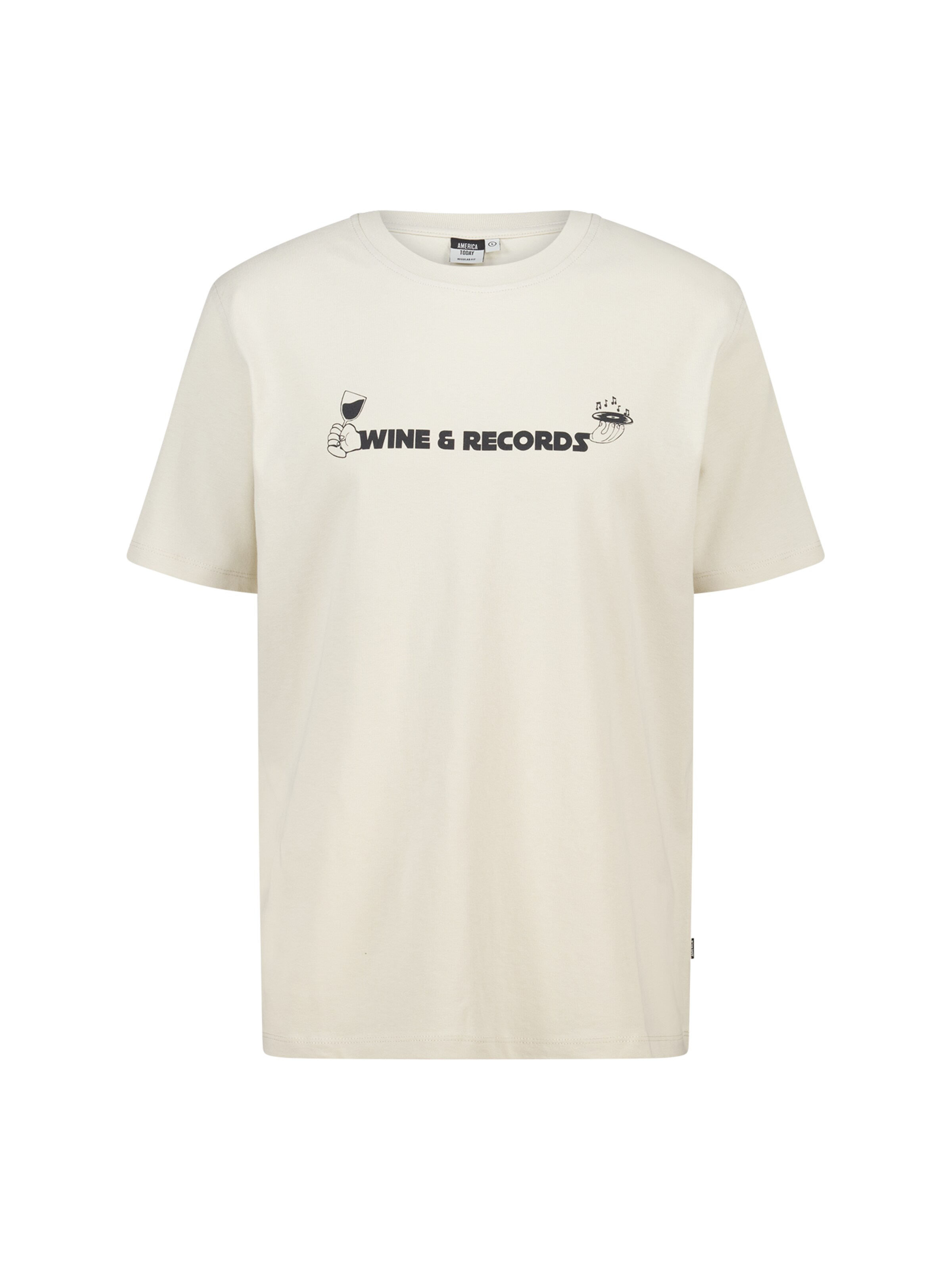 America Today Shirt in Wit