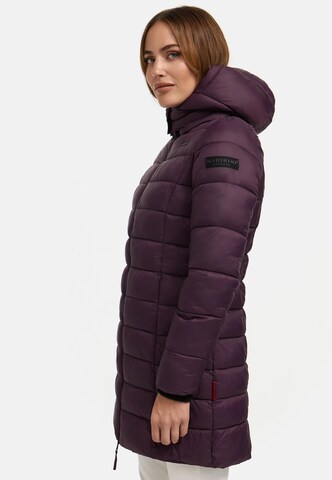 Cappotto invernale 'Abendsternchen' di MARIKOO in lilla