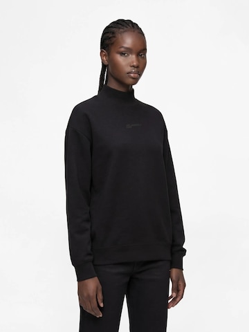 KARL LAGERFELD JEANS Суичър в черно: отпред
