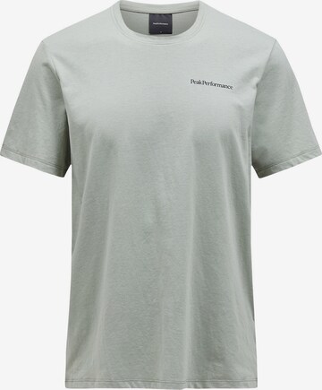 PEAK PERFORMANCE Performance Shirt 'Explore' in Green: front