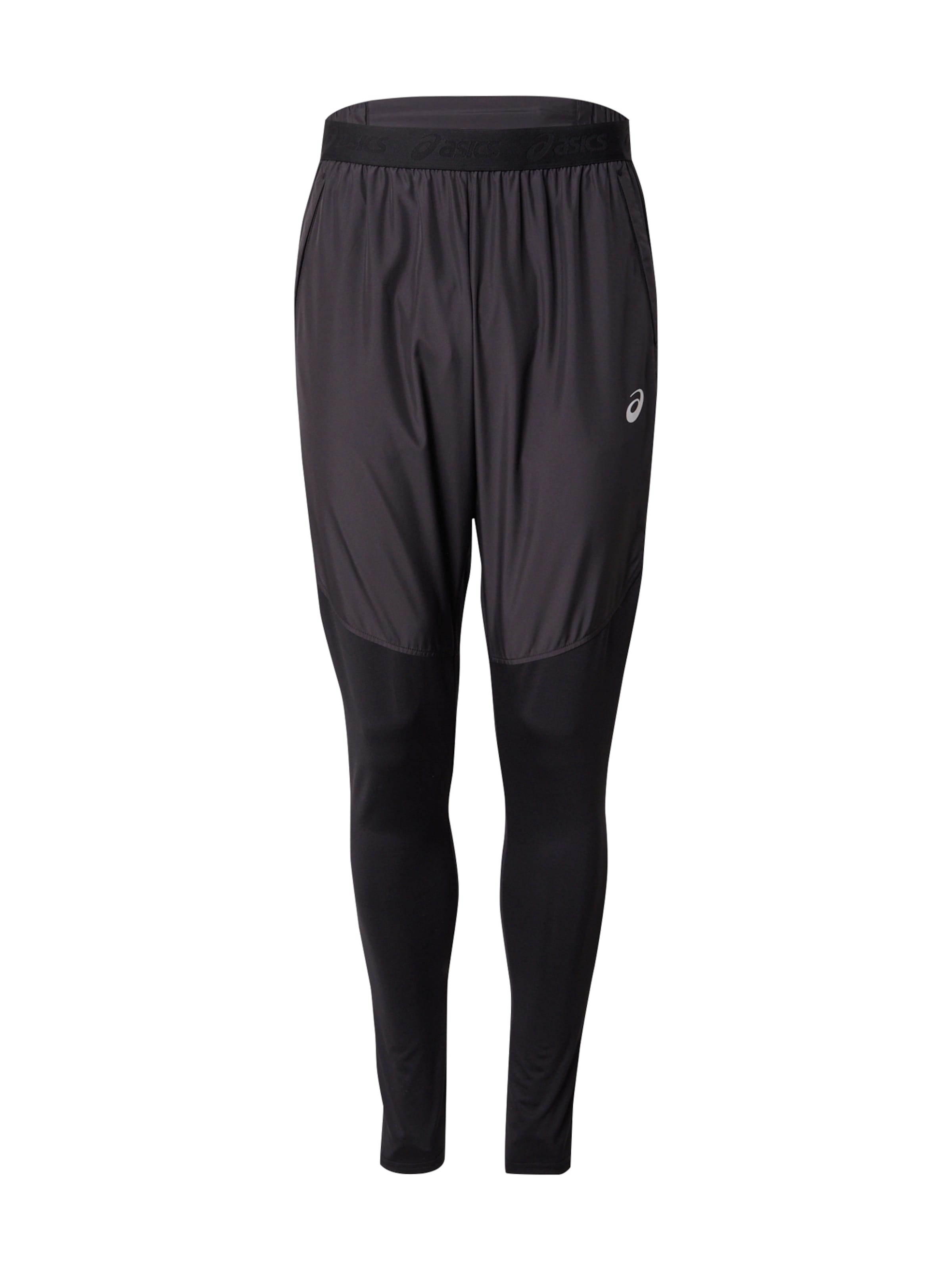 ASICS Sportbroek 'ROAD' in de kleur Zwart, Productweergave