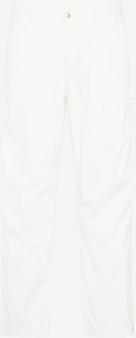 Loosefit Pantalon cargo Polo Ralph Lauren en blanc : devant