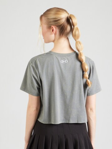 UNDER ARMOUR Funkčné tričko 'Rival' - Sivá