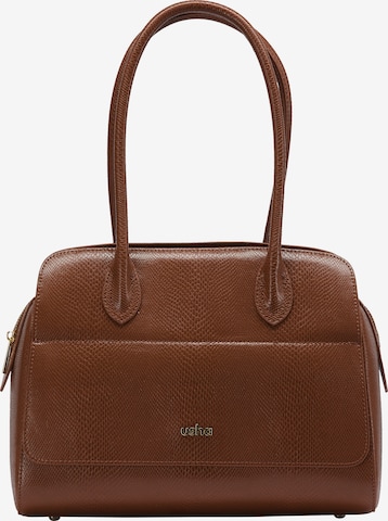 usha BLACK LABEL Handbag in Brown: front
