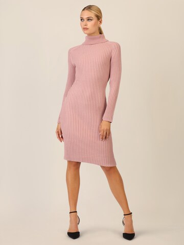 APART Knitted dress in Pink