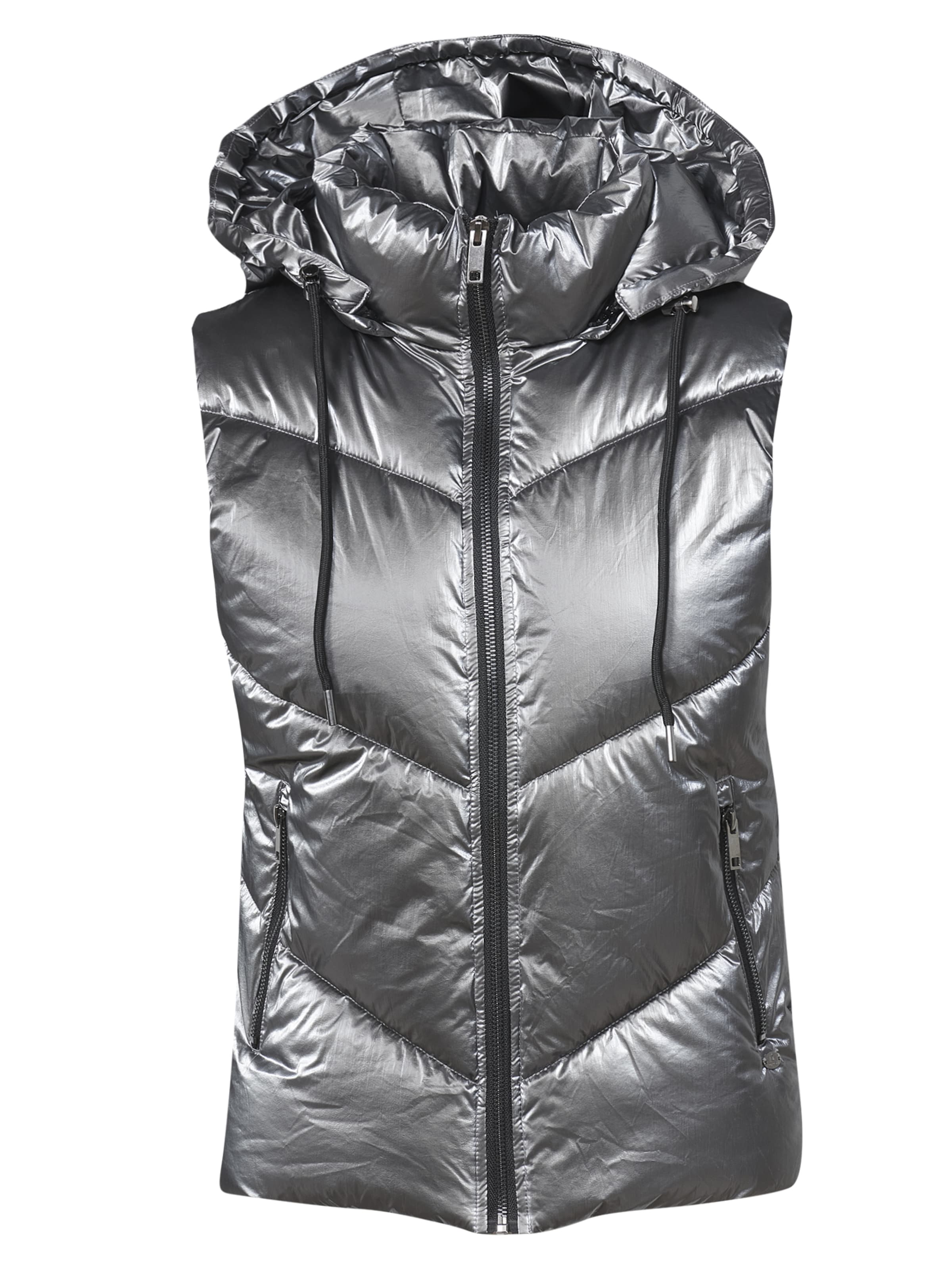 KOROSHI Γιλέκο σε ασημί: μπροστά