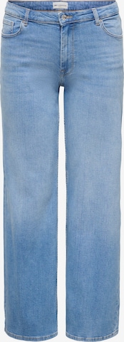 Wide Leg Jean ONLY Carmakoma en bleu : devant