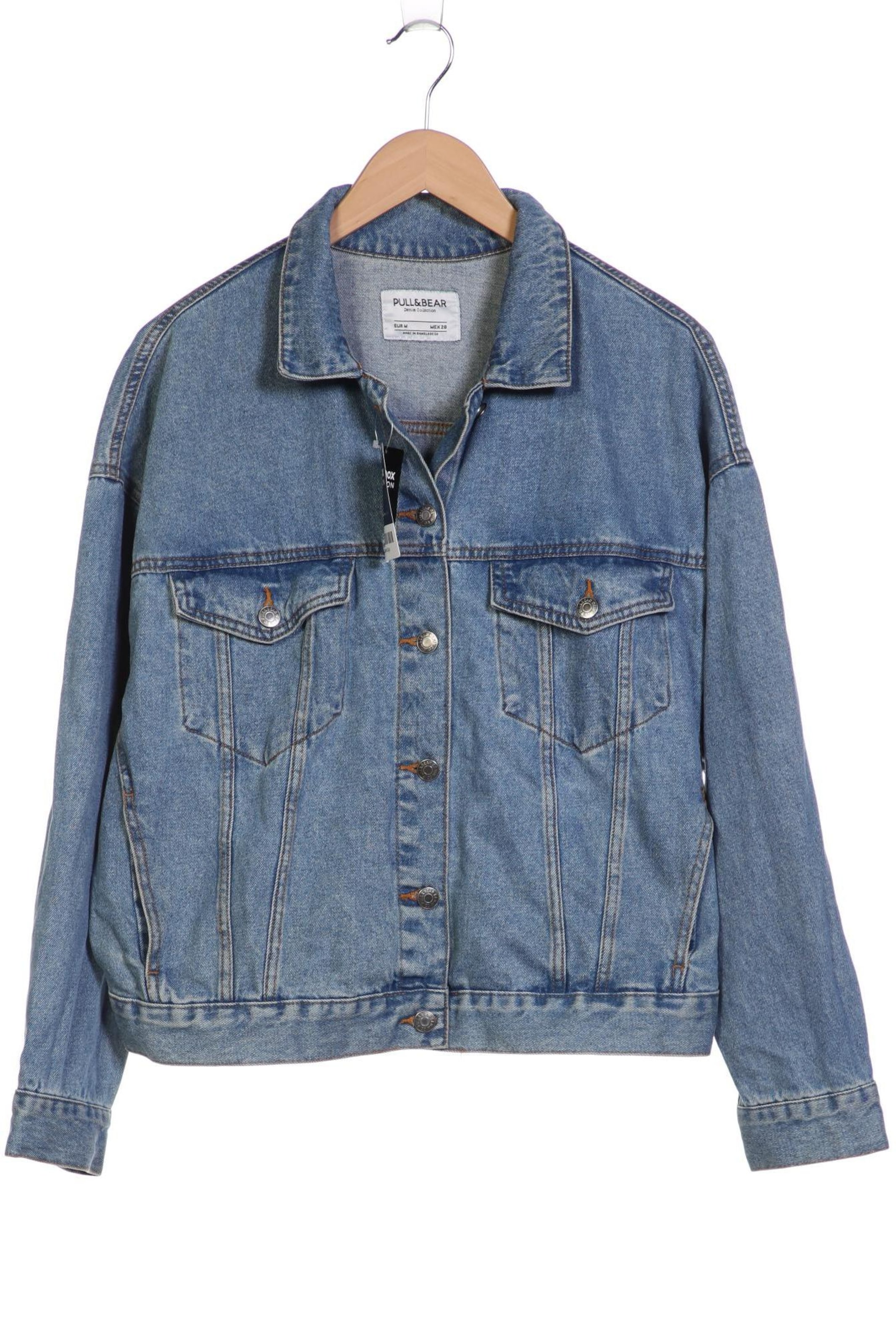 Pull&Bear Jacke M in Blau: Vorderseite