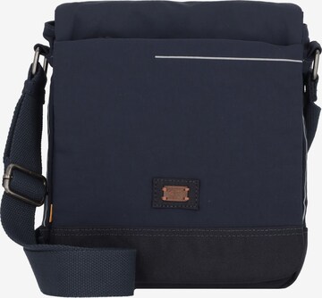 CAMEL ACTIVE Crossbody Bag 'City' in Blue: front
