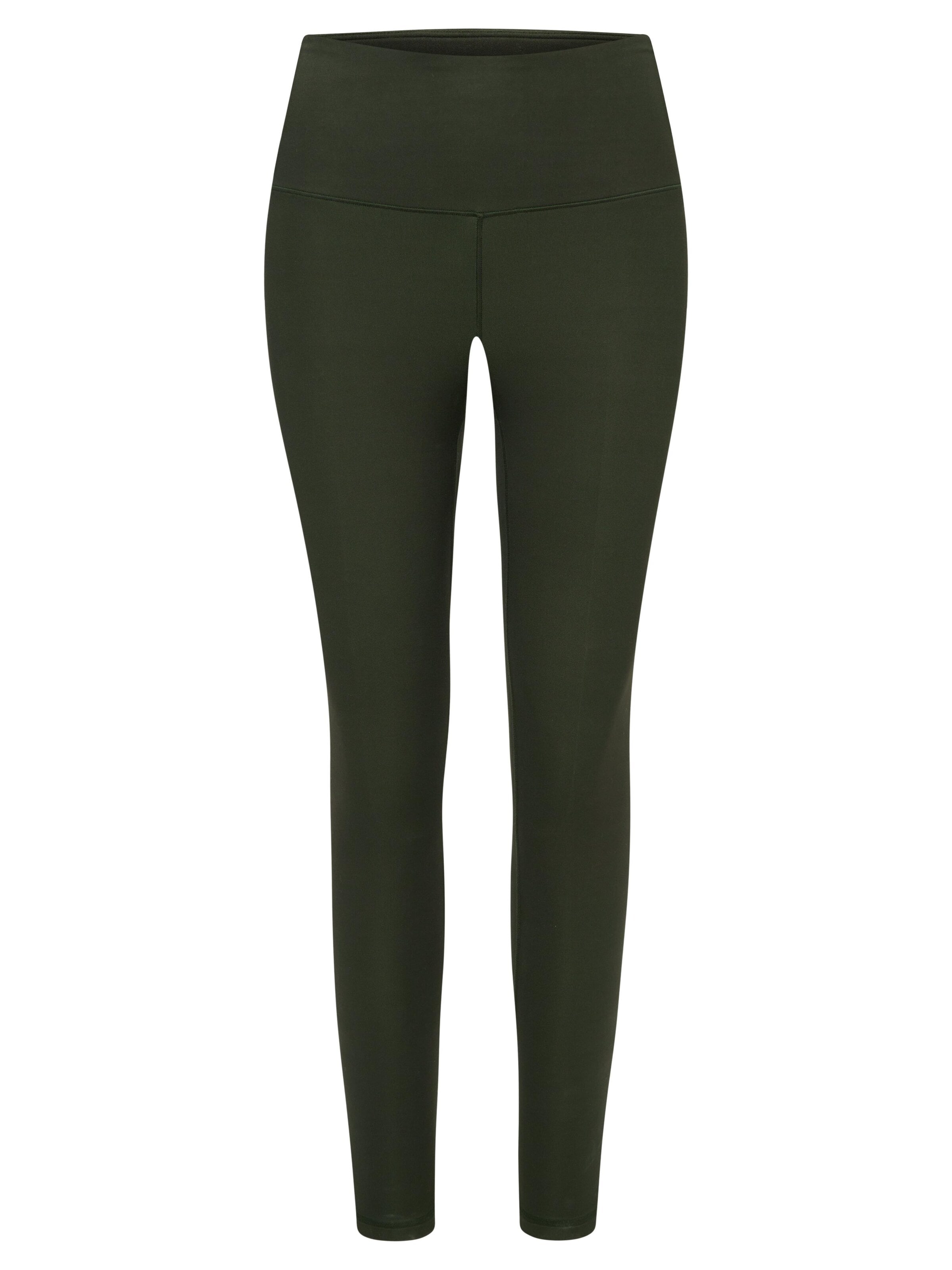 Hey Honey - Skinny Leggings 'Always Dressed' en verde: frente