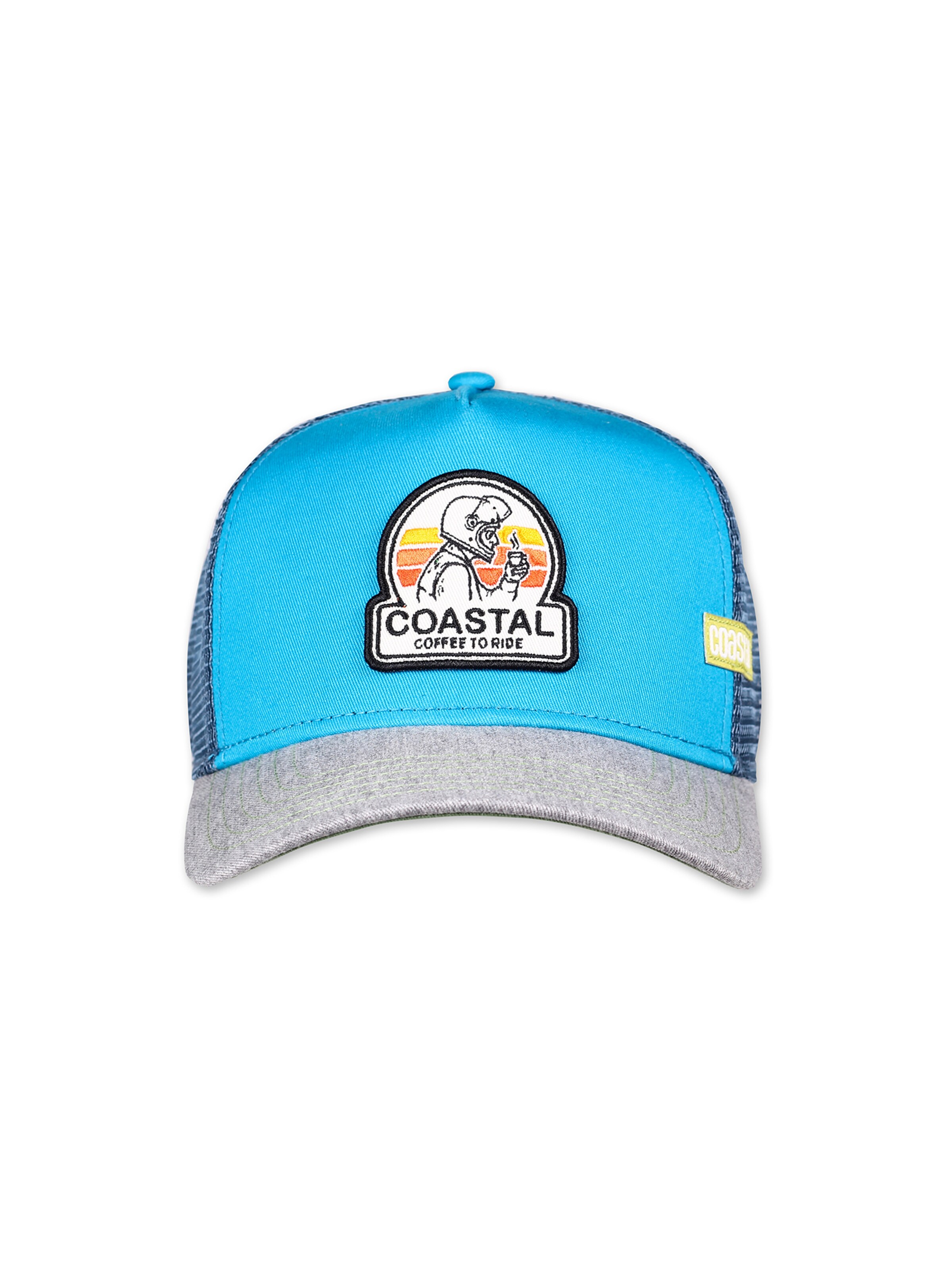 Cappello da baseball 'HFT Coffee To Ride' di Coastal in blu