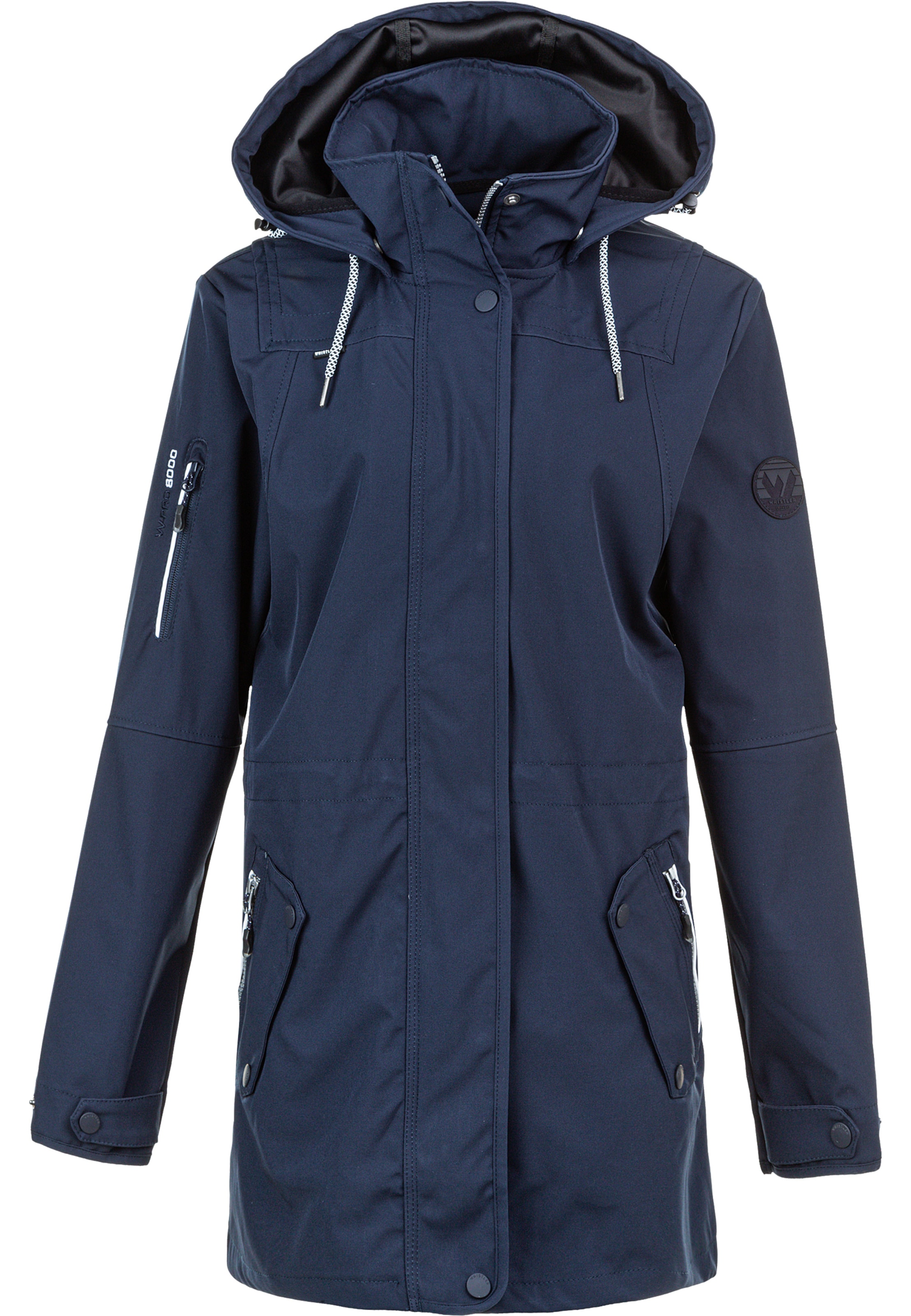 Whistler Softshelljacke 'ISOBEL' in Blau: Vorderseite