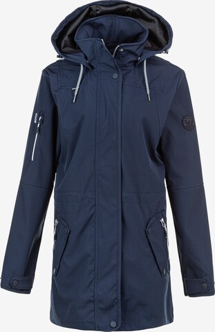 Whistler Outdoorjas 'ISOBEL' in Blauw: voorkant