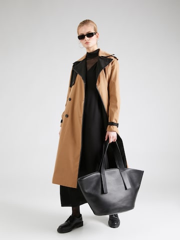 Cappotto di mezza stagione 'Caduca' di BOSS Black in beige