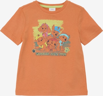 s.Oliver Shirt in Orange: front