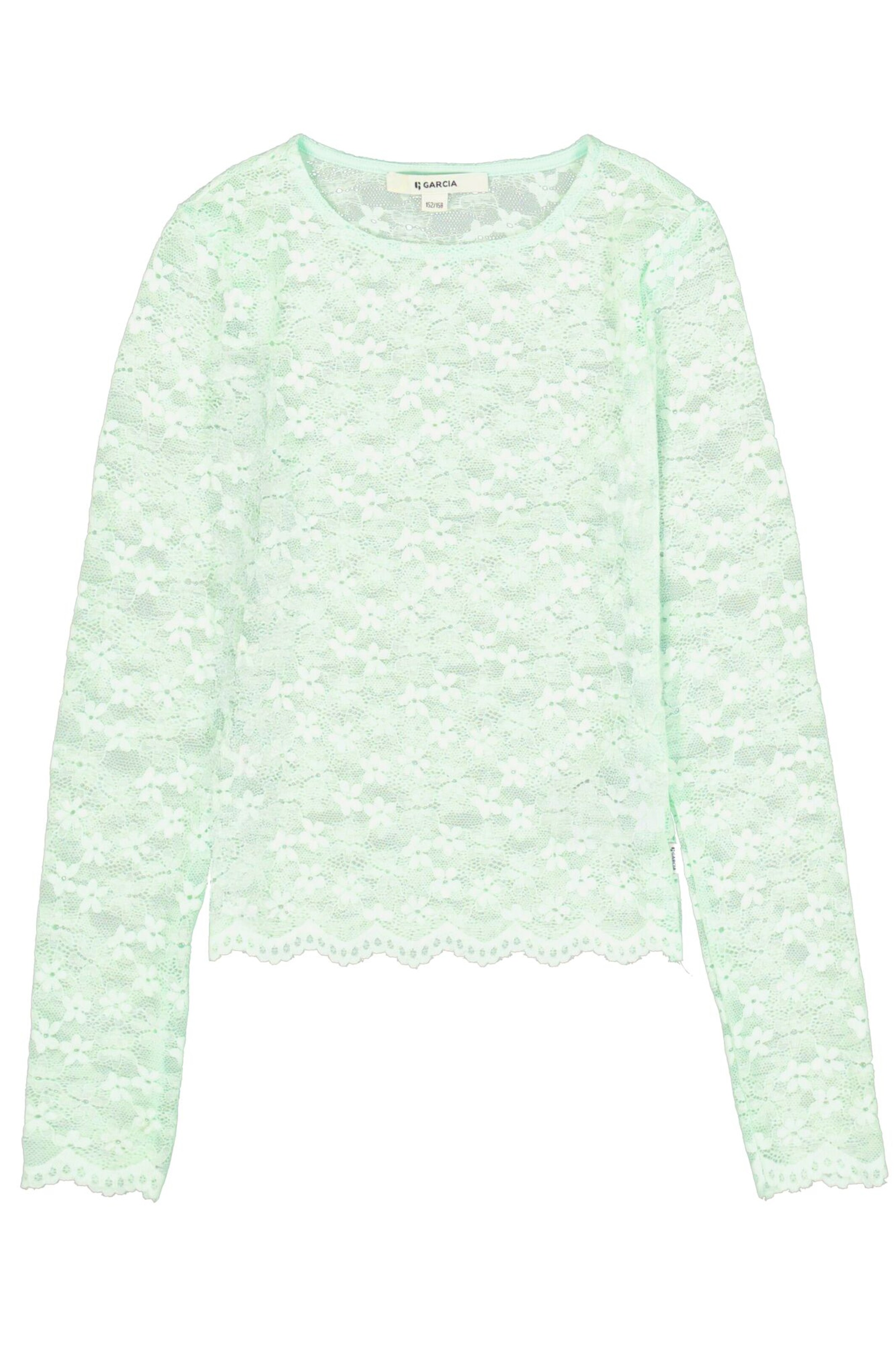 T-Shirt GARCIA en vert : devant