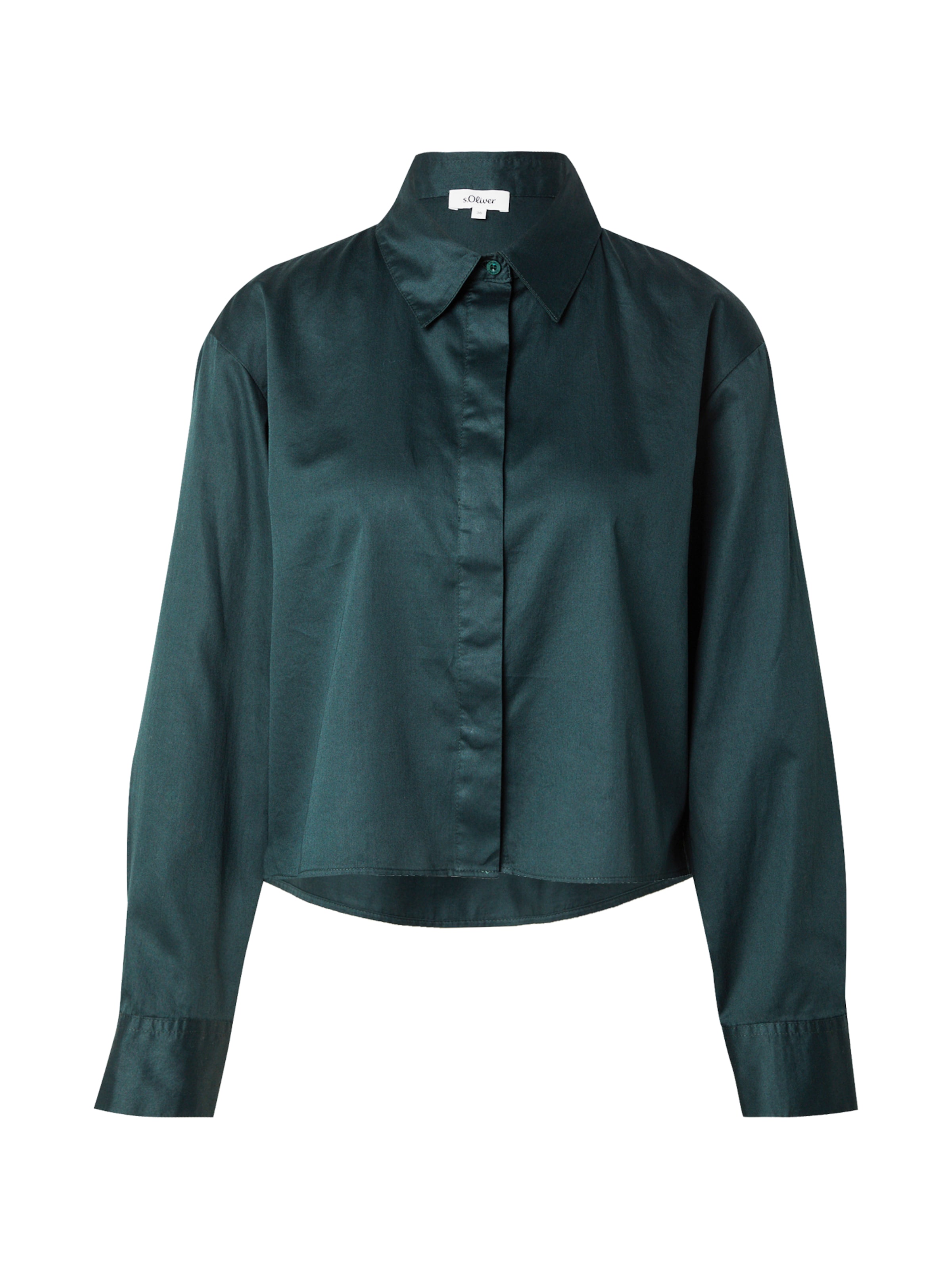 s.Oliver Μπλούζα σε πράσινο: μπροστά