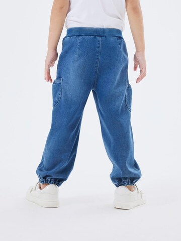 NAME IT Tapered Jeans 'Bella' in Blauw