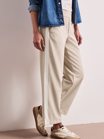 STREET ONE Обычный Штаны в Бежевый: спереди