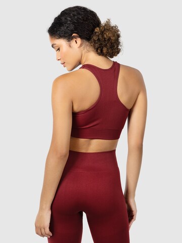 Bustier Soutien-gorge de sport 'Pia' Smilodox en rouge