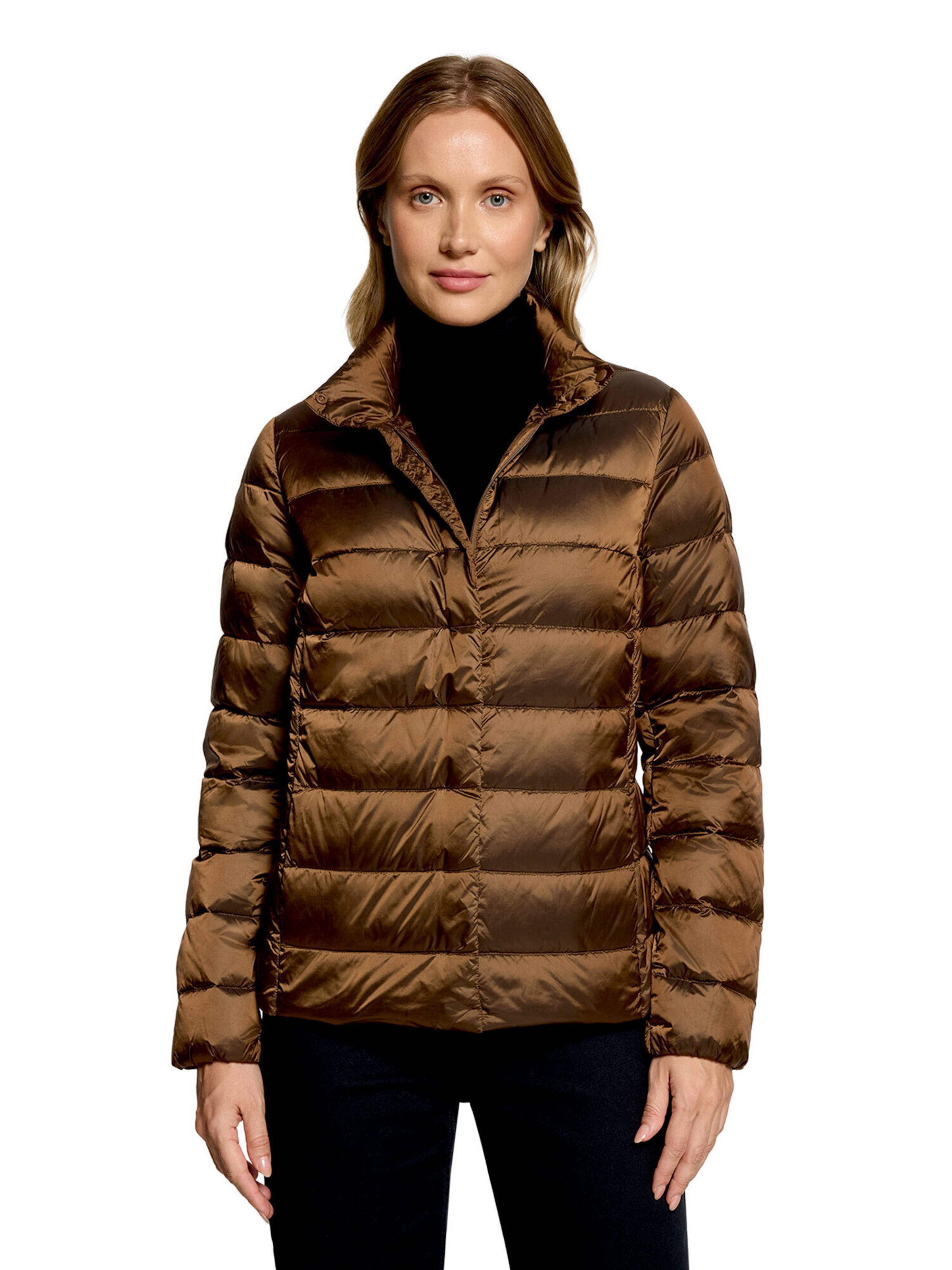 Betty Barclay Winter jacket in Brown: front
