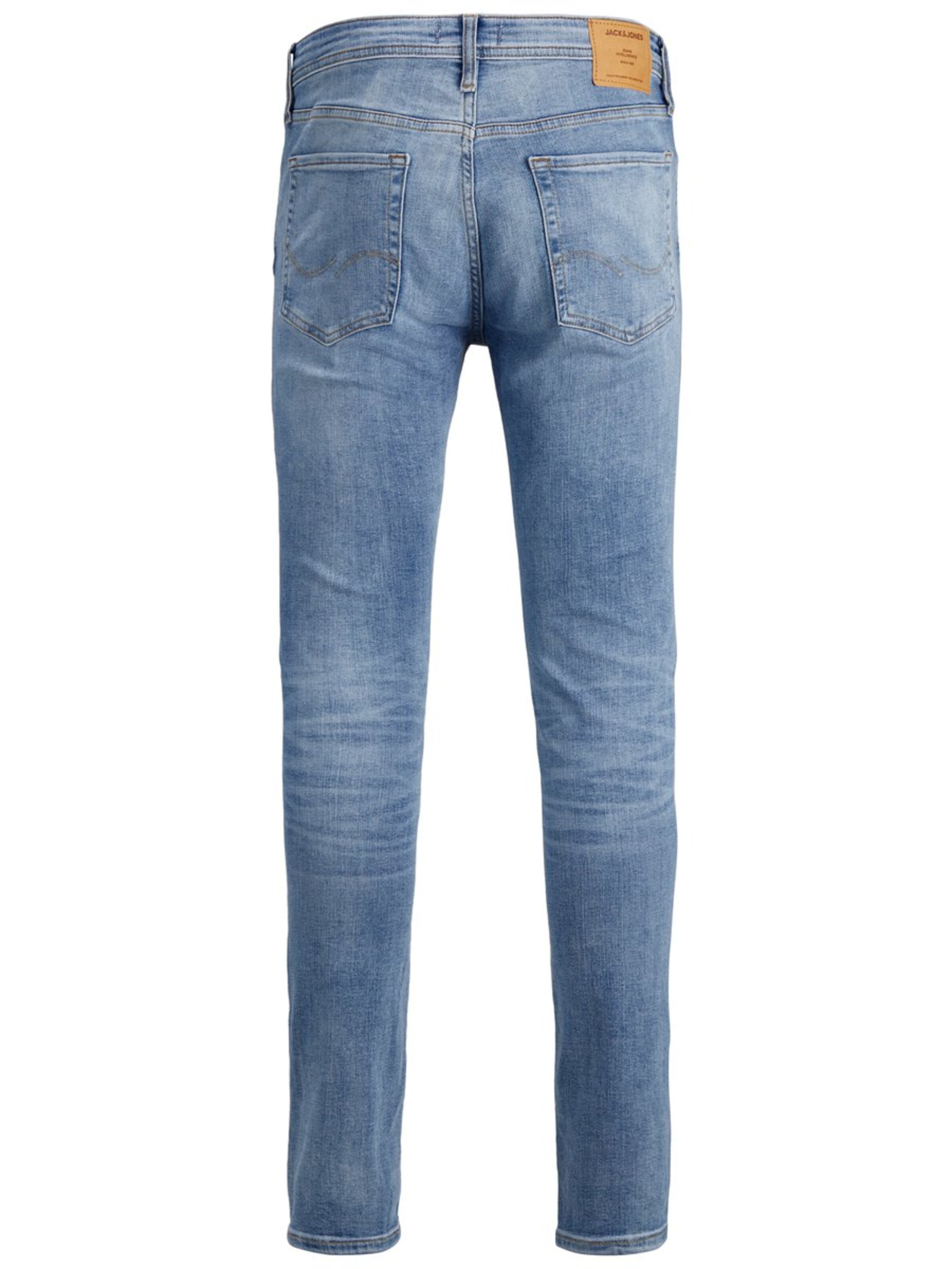 JACK & JONES Skinny Jeans 'JJILiam JJOriginal' in Blau