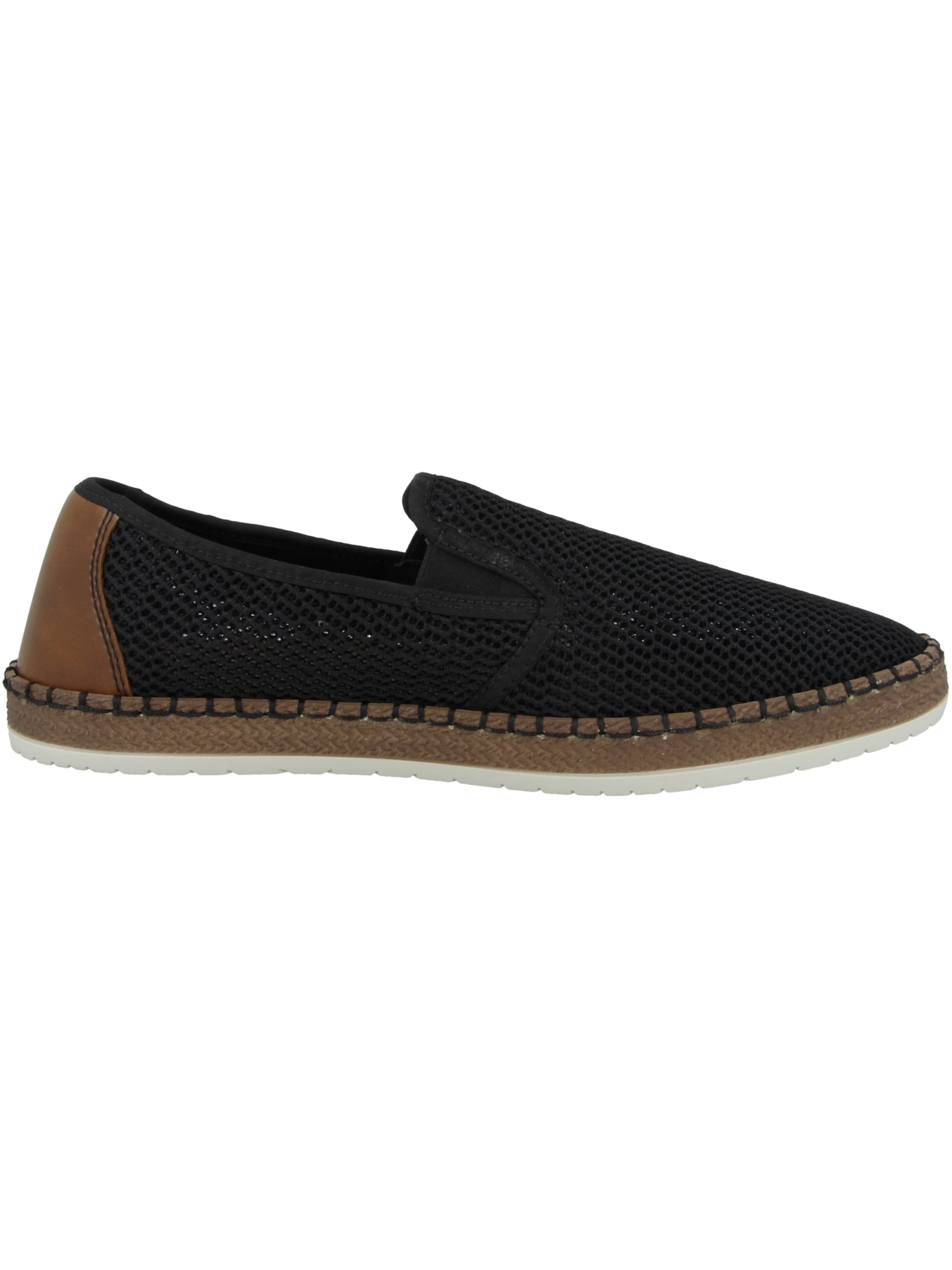 Rieker Espadrilky - Čierna