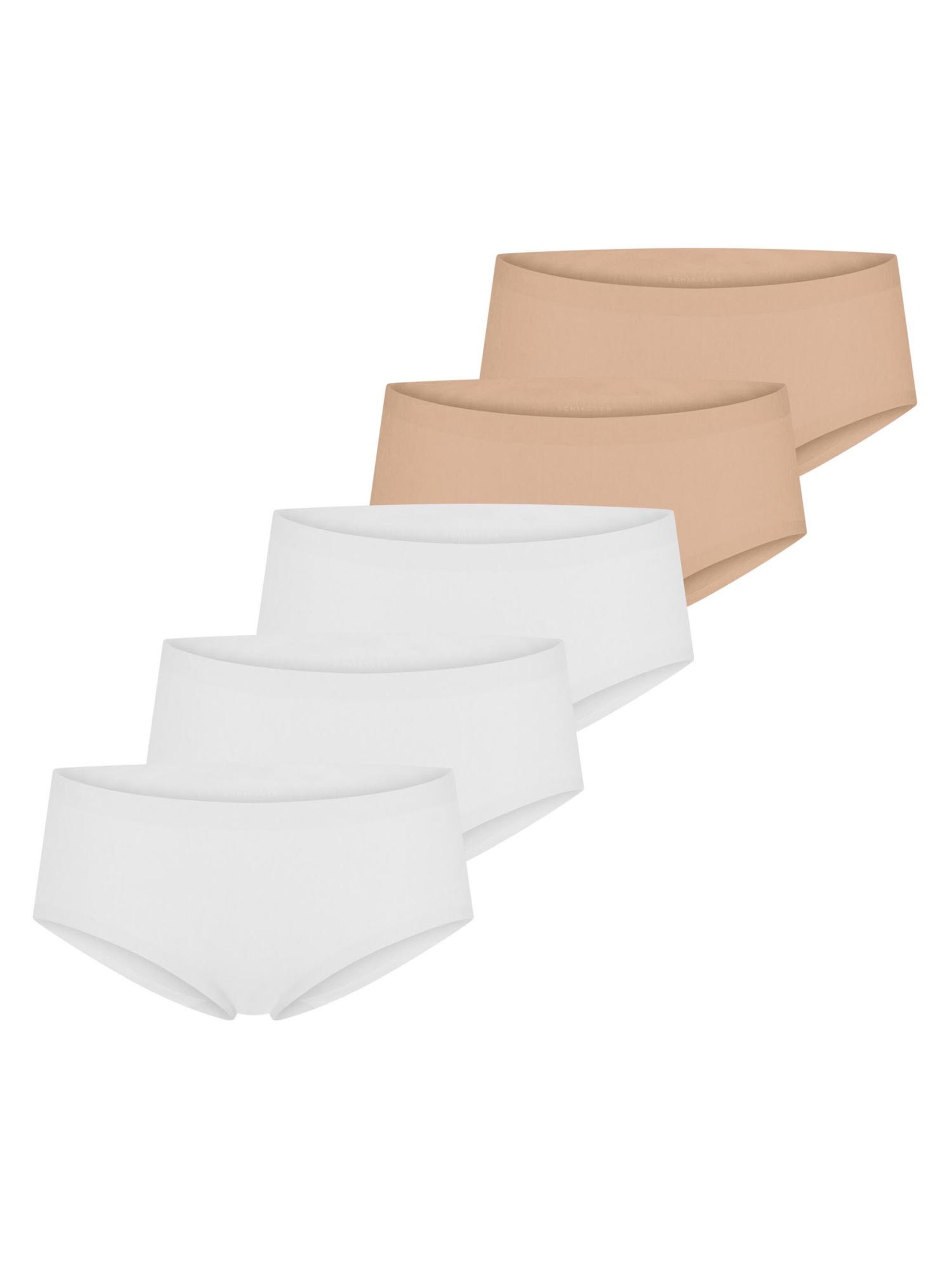 SCHIESSER Panty 'Invisible Cotton' in Brown: front