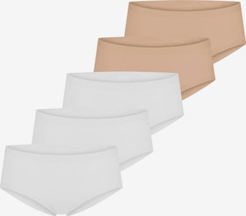 SCHIESSER Panty 'Invisible Cotton' in Brown: front