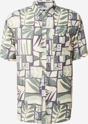 Iriedaily Regular fit Button Up Shirt 'Resort' in Green: front