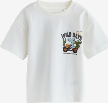 balts Next T-Krekls: no priekšpuses