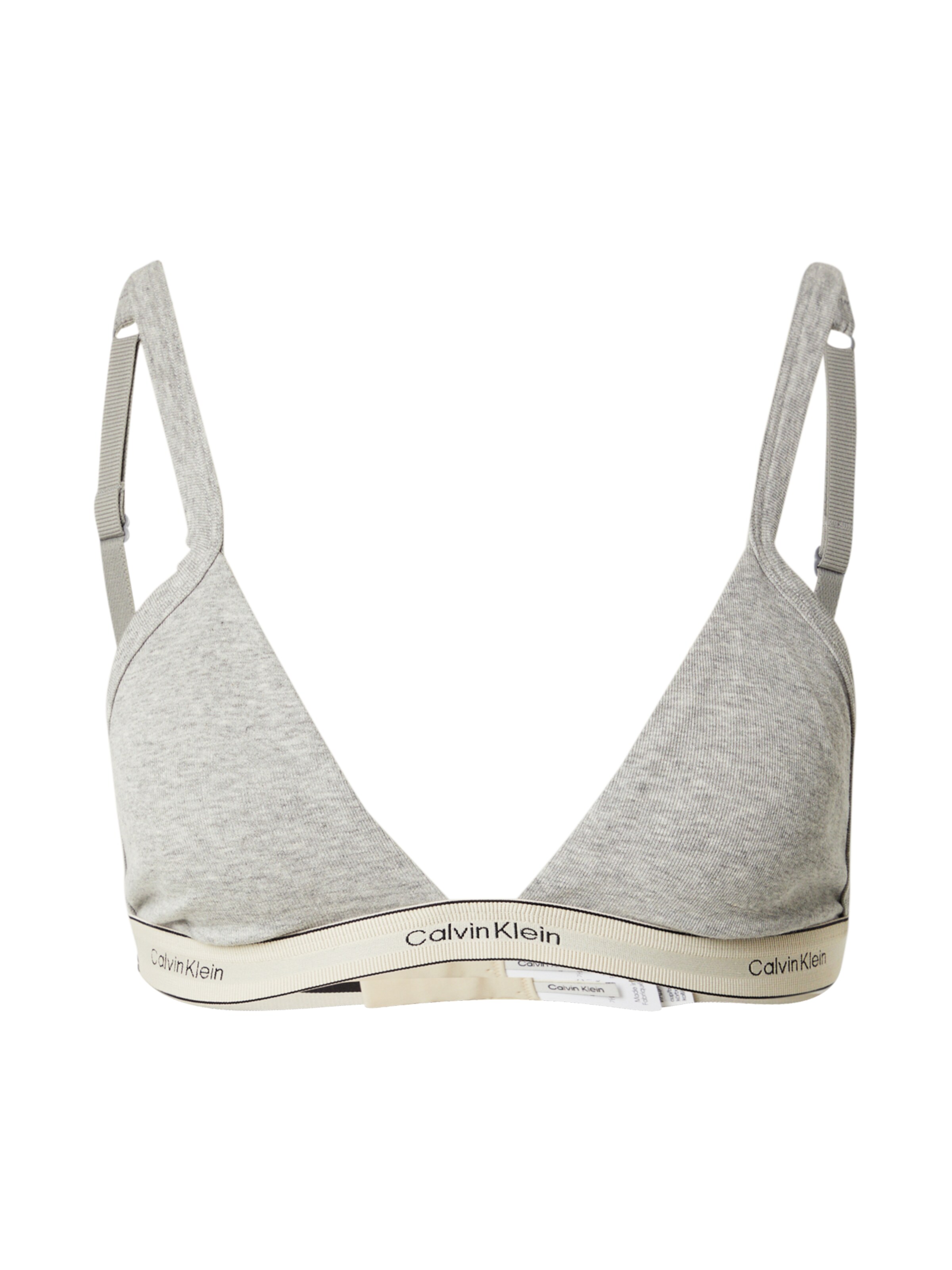 Calvin Klein Underwear - Triángulo Sujetador en gris: frente