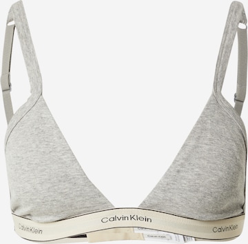Triangle Soutien-gorge Calvin Klein Underwear en gris : devant