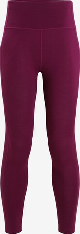 Skinny Leggings ICEBREAKER en violet : devant