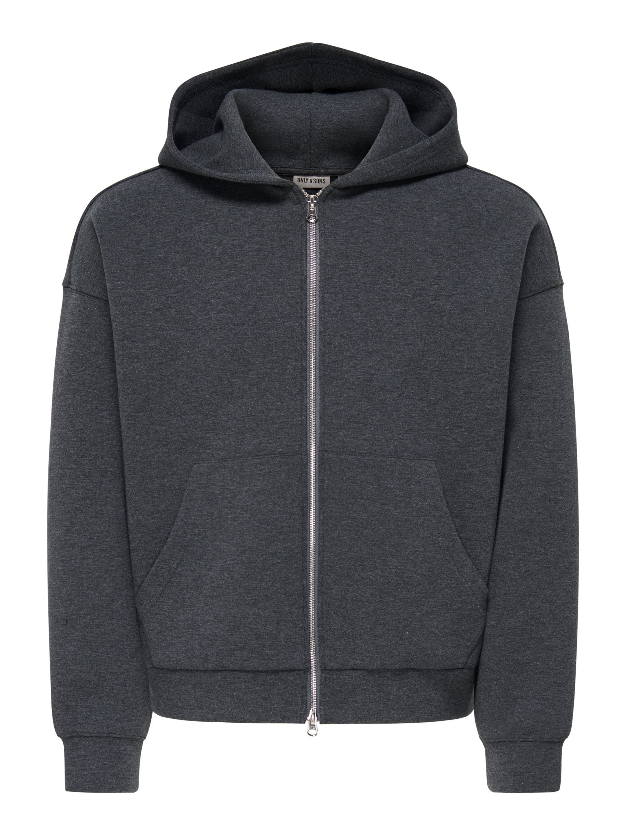 Only & Sons Veste de survêtement 'GOYLE ' en L en gris, Vue avec produit