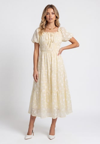 Robe faina en jaune