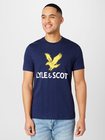 Lyle & Scott T-Shirt in Blau: predná strana