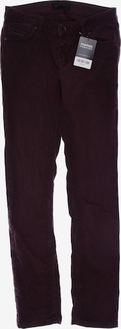 Diesel Black Gold Jeans in 25 in Red: front