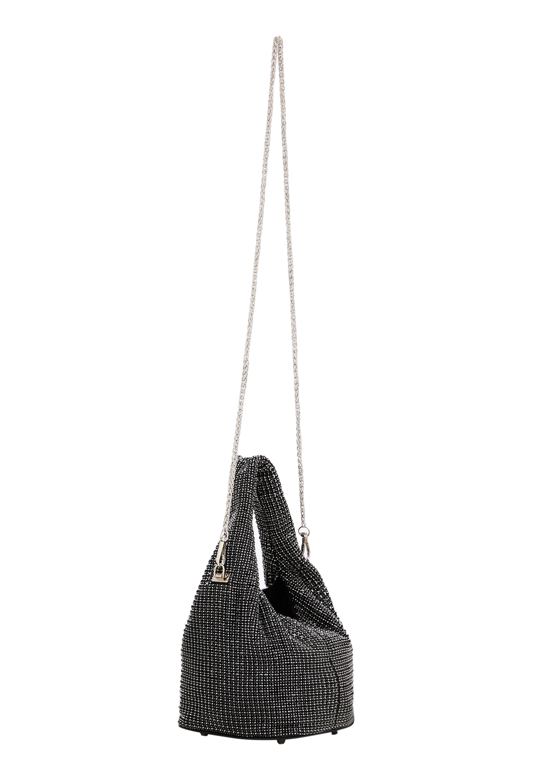 faina Torba za čez ramo | črna barva