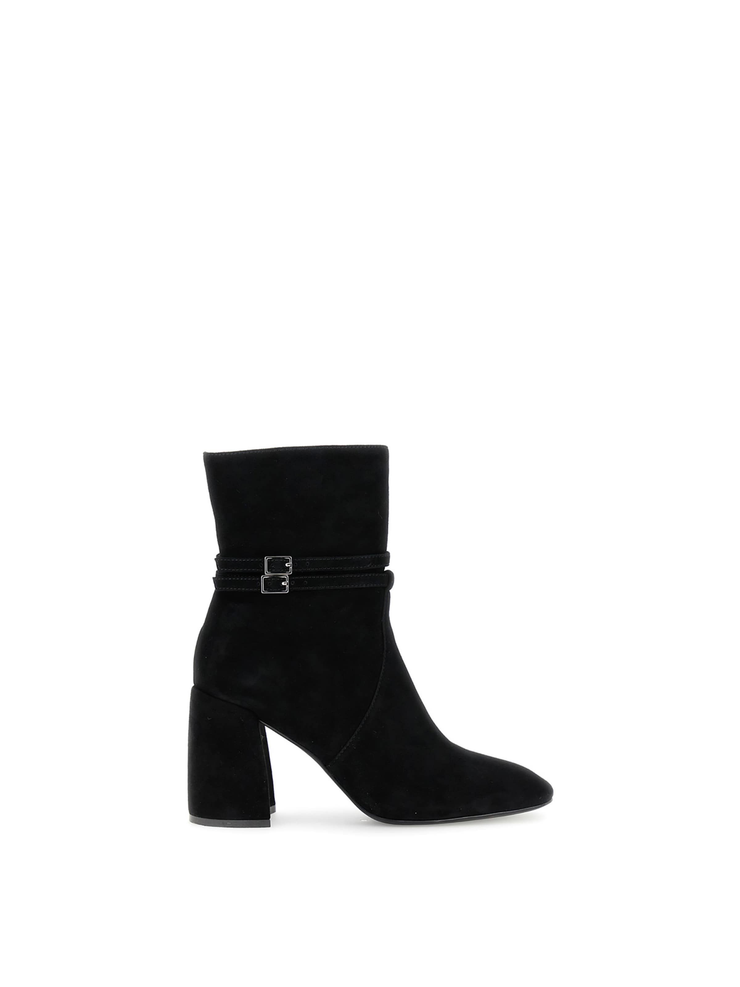 CAFè NOIR Enkellaarsjes in Zwart