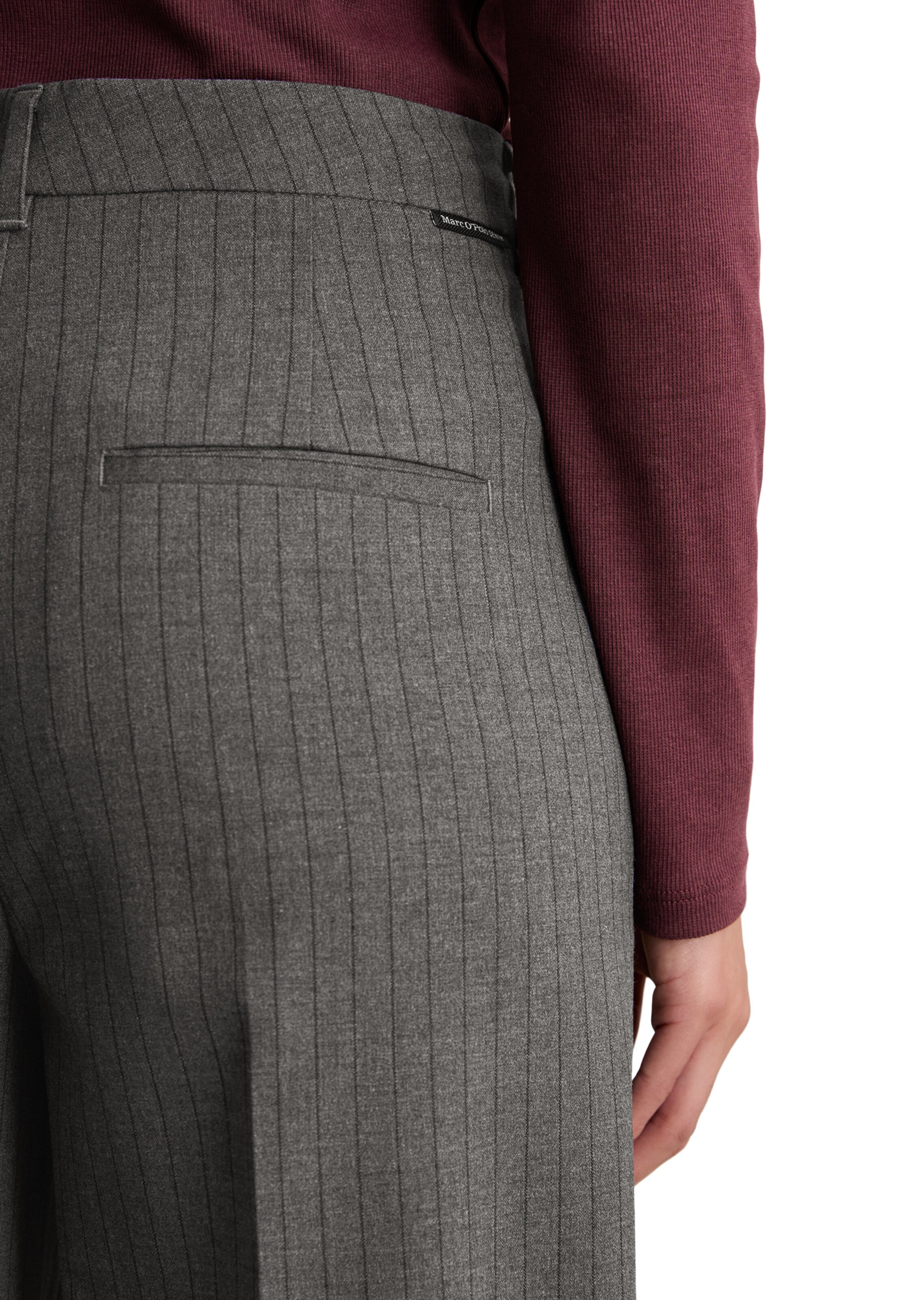 Marc O'Polo DENIM Loosefit Hose in Grau