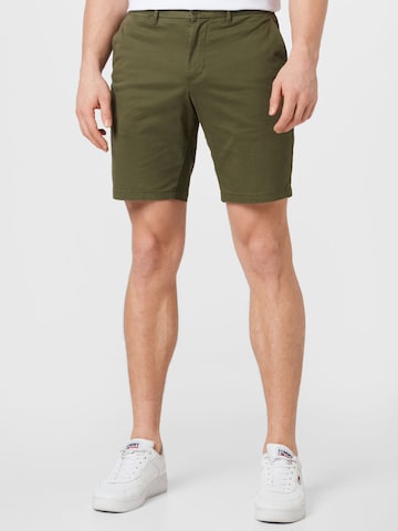 Regular Pantaloni eleganți 'Brooklyn 1985' de la TOMMY HILFIGER pe verde: față