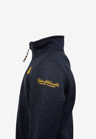 Schmuddelwedda Fleece jacket in Blue