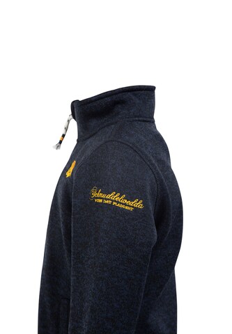 Schmuddelwedda Fleece Jacket in Blue