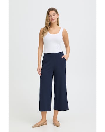 Coupe slim Pantalon 'AURORA' Fransa en bleu : devant