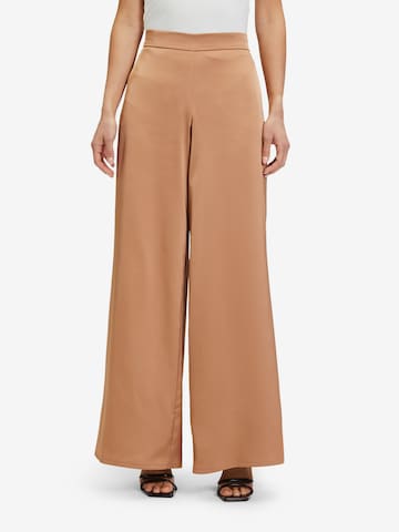 Vera Mont Loosefit Modern fit Hose mit Taschen in Braun: predná strana