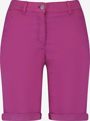 GERRY WEBER Regular Pants in Purple: front